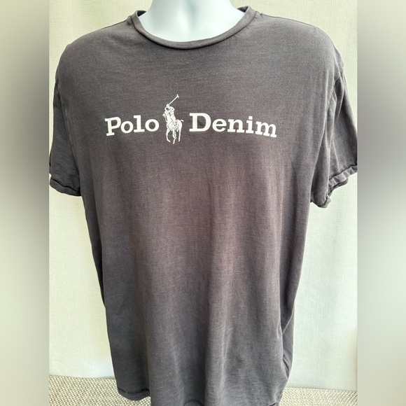 Ralph Lauren Polo Denim & Supply Charcoal Tee - Picture 1 of 4